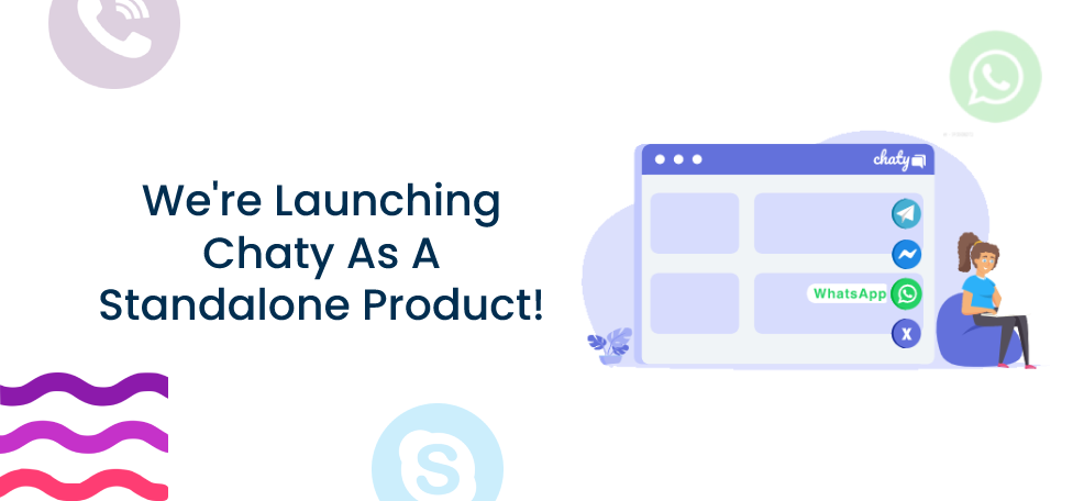 We’re launching Chaty as a standalone product!