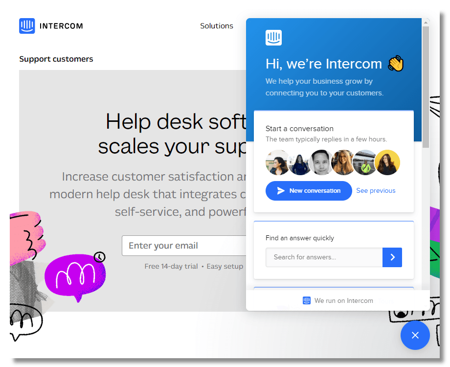 Chatway ‑ Live Chat & Helpdesk - Live chat app for stores. Live chat support for your