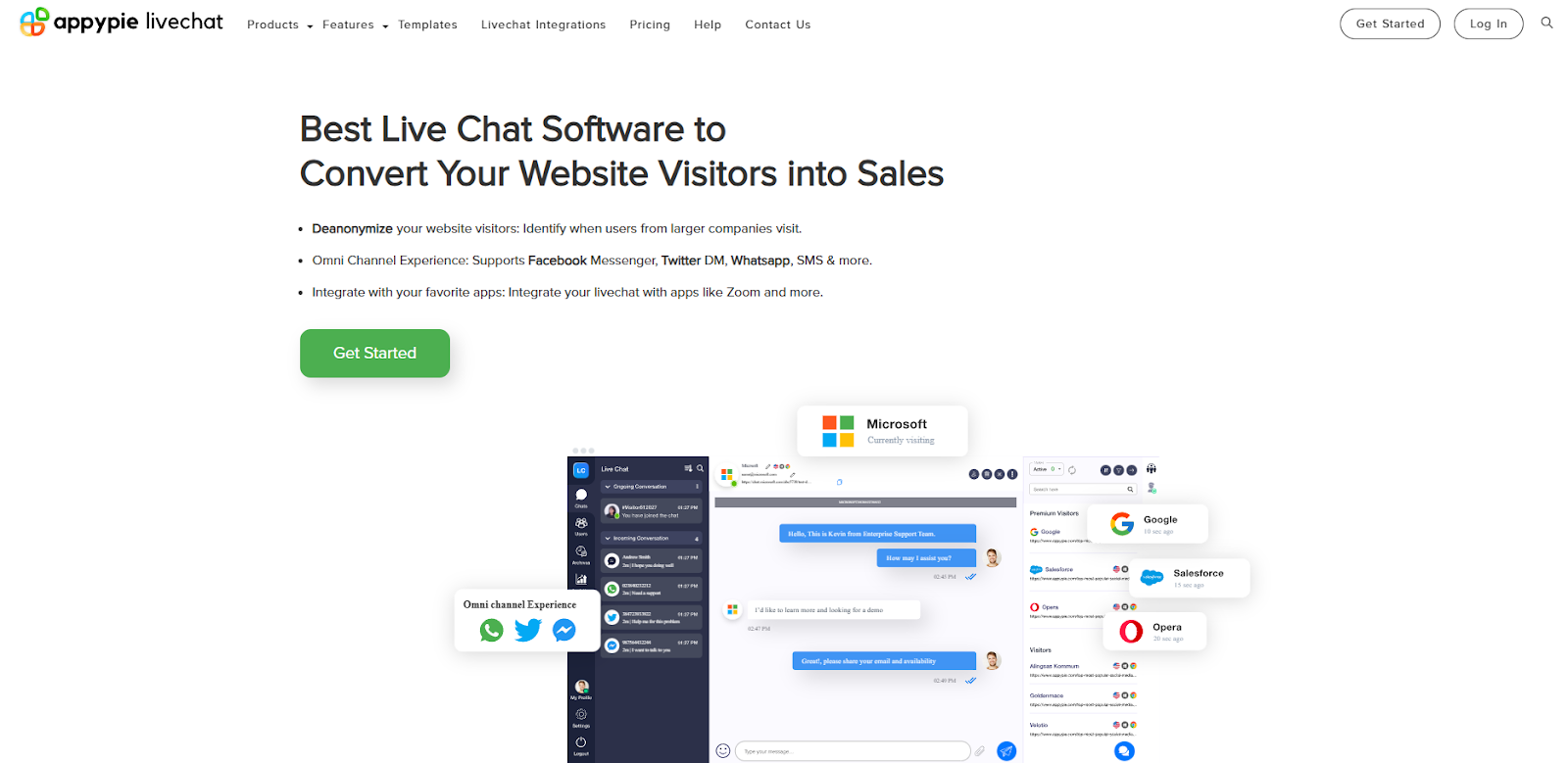 Website Live chat apps