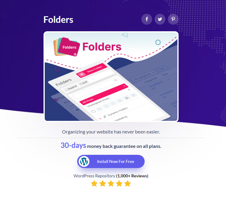 Folders plugin