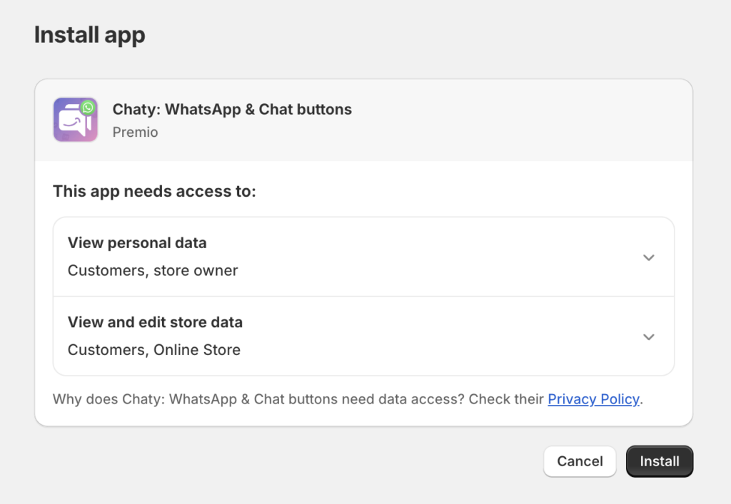 如何使用 Chaty 将聊天应用程序添加到 Shopify - Chaty