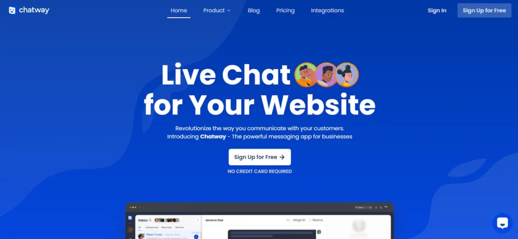 Chatway live chat app