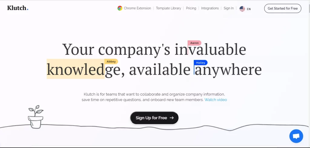 customer support tool stack knowledge base klutch
