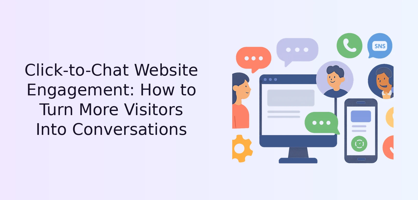 Click-to-Chat Website Engagement: How to Turn More Visitors Into Conversations