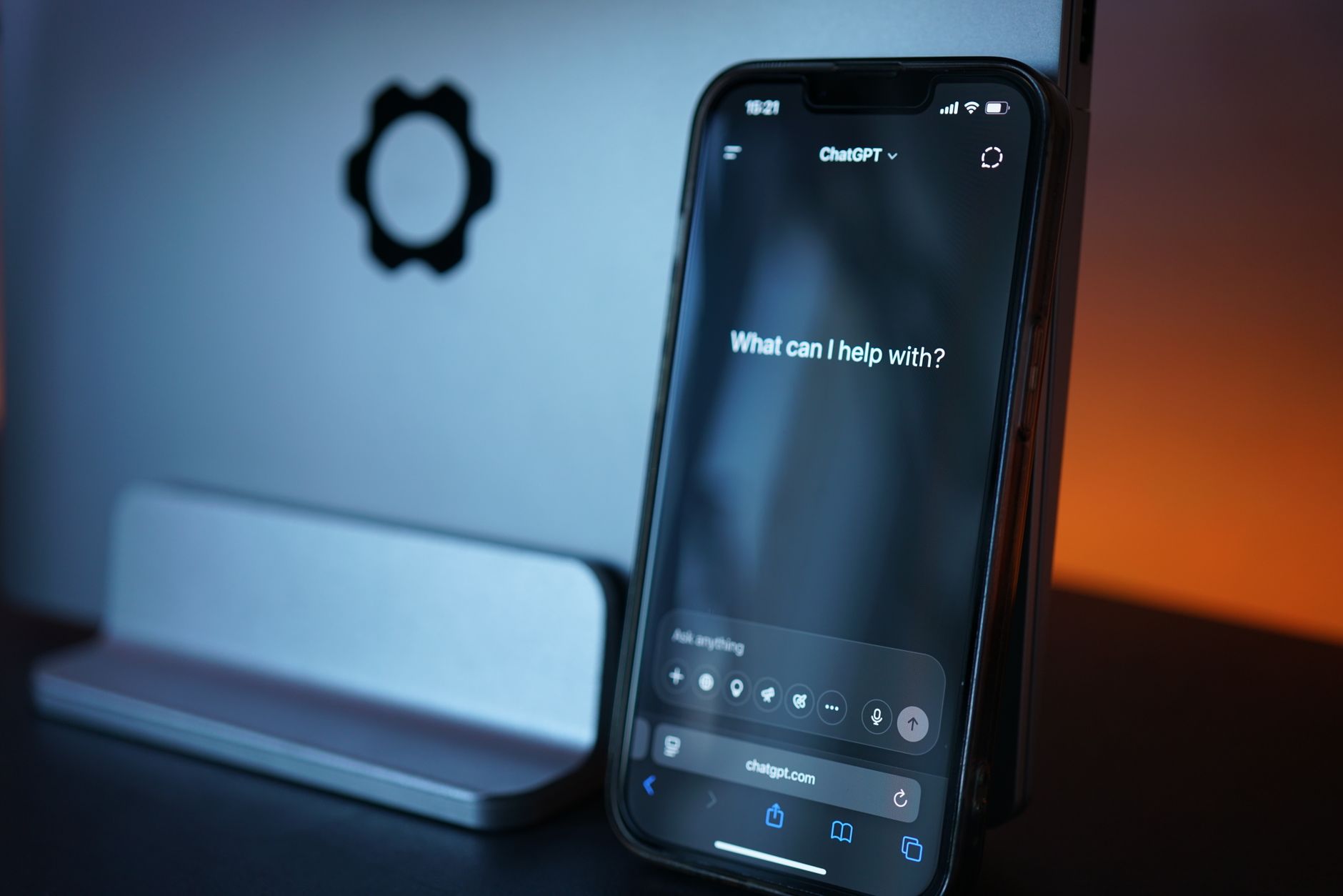 Click-to-chat for website engagement shown on a laptop and smartphone